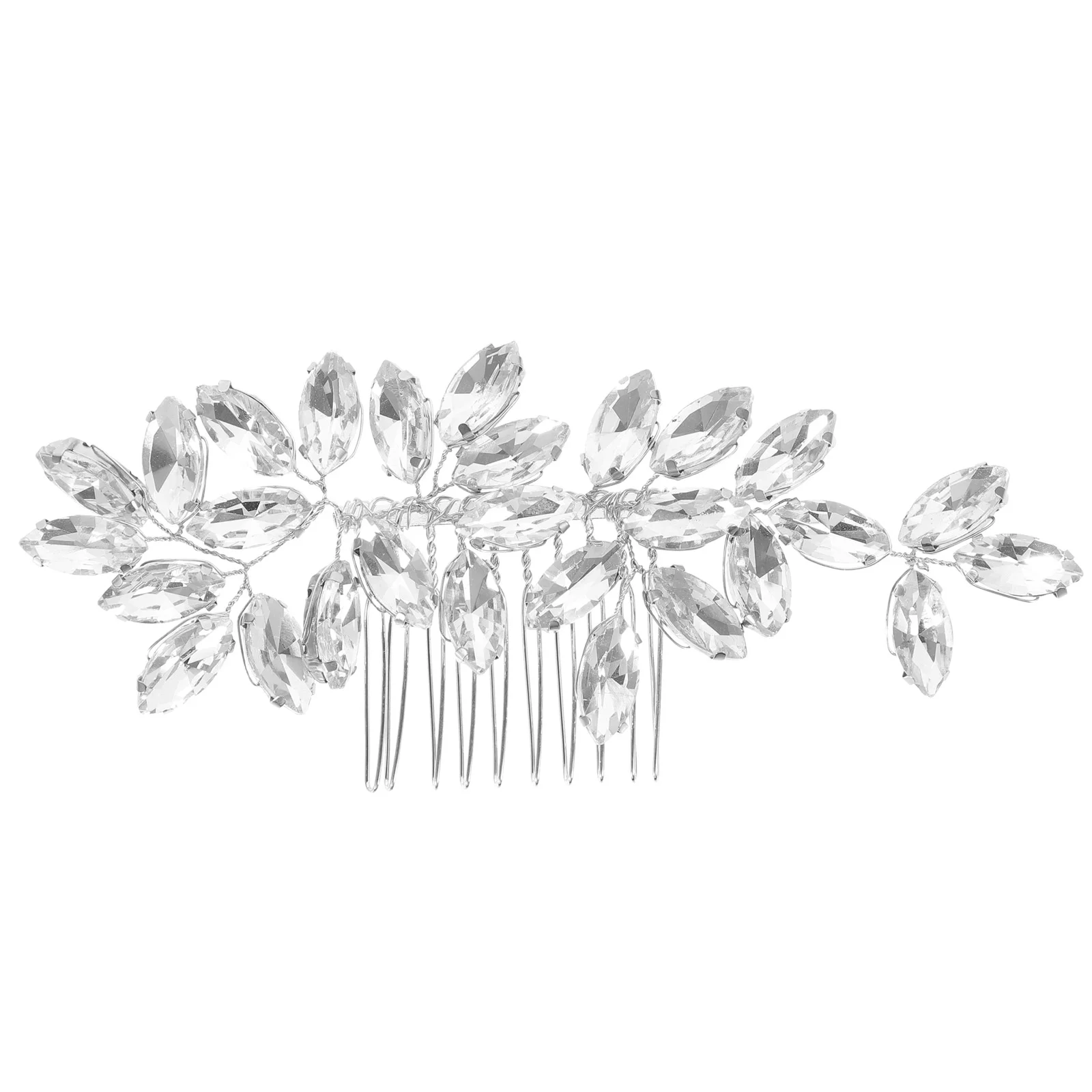 Crystal Hair Accessories Bridal Side Comb Bride Wedding Grips Rhinestone Decorative Claw Clips Tiara
Crystal Hair Accessories Bridal Side Comb Bride Wedding Grips Rhinestone Decorative Claw Clips Tiara