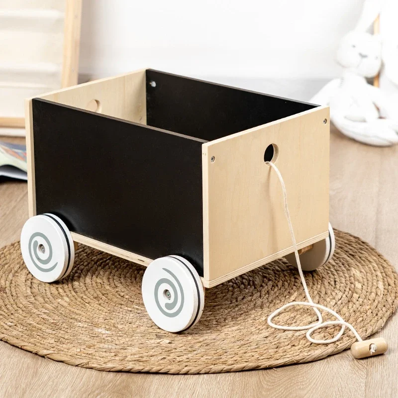 Toddler Toys Baby Walker Hand-pulled Storage Cart Wooden Miniature Dollhouse Montessori Education Children's Magic Blackboard
Toddler Toys Baby Walker Hand-pulled Storage Cart Wooden Miniature Dollhouse Montessori Education Children's Magic Blackboard