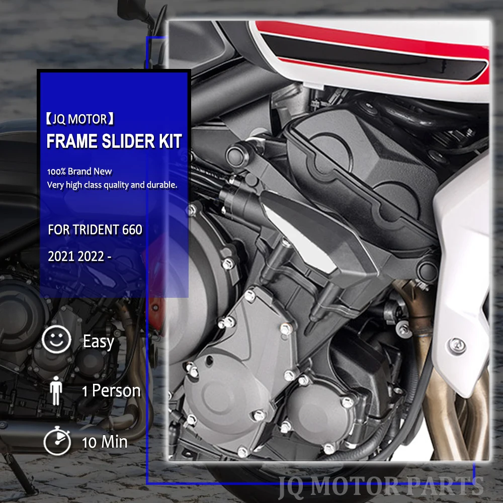 FOR Trident 660 Trident660 2021 2022 Motorcycle Engine Guard Anti Crash Drop Frame Slider Kit Falling Protection Cover
FOR Trident 660 Trident660 2021 2022 Motorcycle Engine Guard Anti Crash Drop Frame Slider Kit Falling Protection Cover