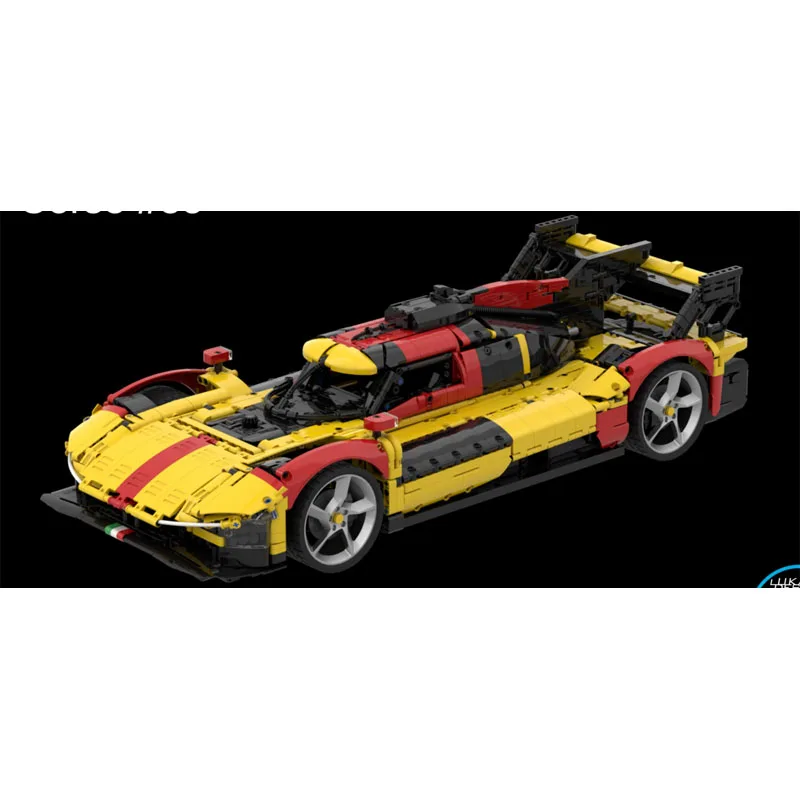 MOC-185324 Суперкар 499P AFCorse, масштаб 1:8, сборка, строительный блок, модель 3867, детали, игрушка на день рождения, подарок для детей
MOC-185324 Суперкар 499P AFCorse, масштаб 1:8, сборка, строительный блок, модель 3867, детали, игрушка на день рождения, подарок для детей