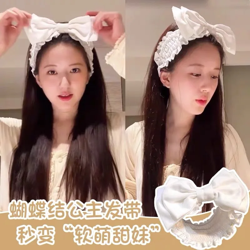 Premium Double Layer Bow Lace Headband Women Fall Winter Thin Wide Edge Hair Tie Washing Face Makeup Accessory
Premium Double Layer Bow Lace Headband Women Fall Winter Thin Wide Edge Hair Tie Washing Face Makeup Accessory