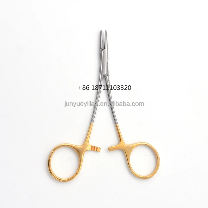 Многоразовые хирургические инструменты из нержавеющей стали с золотой ручкой 12,5 см, держатель иглы для швов
Многоразовые хирургические инструменты из нержавеющей стали с золотой ручкой 12,5 см, держатель иглы для швов