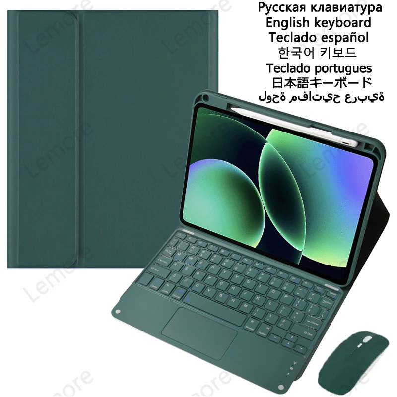 Клавиатура с трекпадом для Xiaomi Pad 8, чехол-клавиатура 11.2 дюйма, чехол-подставка с отсеком для стилуса для Xiaomi Pad 8 Pro, 11.2 дюйма, 2026
Клавиатура с трекпадом для Xiaomi Pad 8, чехол-клавиатура 11.2 дюйма, чехол-подставка с отсеком для стилуса для Xiaomi Pad 8 Pro, 11.2 дюйма, 2026