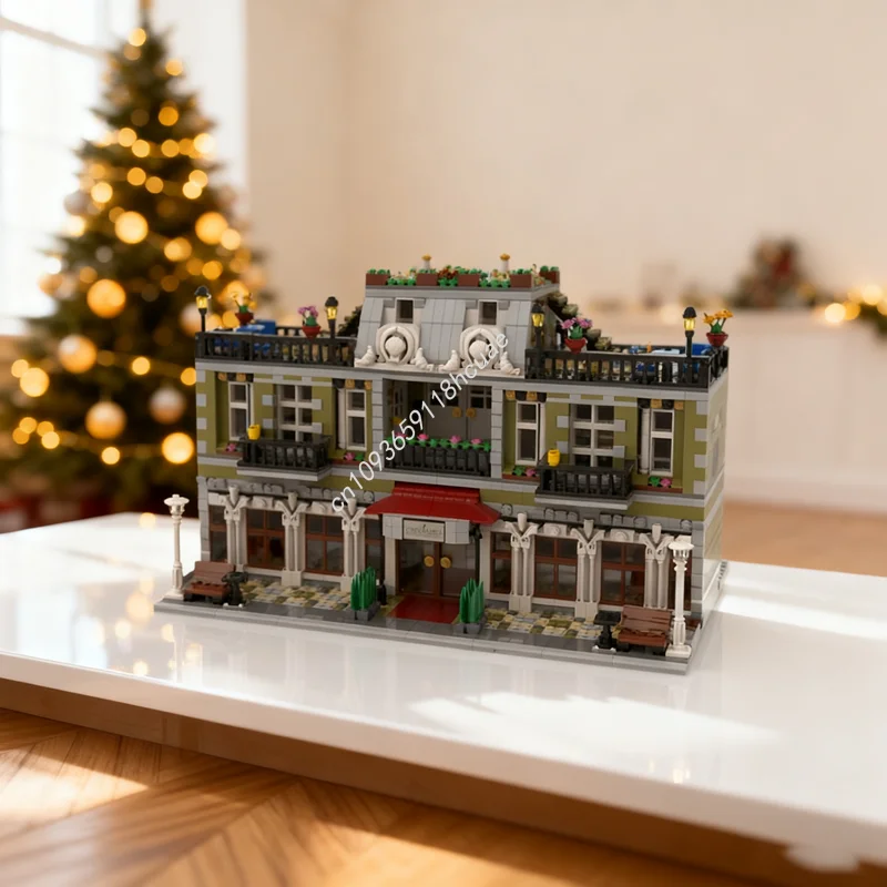 3048pcs MOC Parisian Garden Hotel Alternate Build Model Building toy blocks DIY idea Education Kids Christmas gift Birthday
3048pcs MOC Parisian Garden Hotel Alternate Build Model Building toy blocks DIY idea Education Kids Christmas gift Birthday
