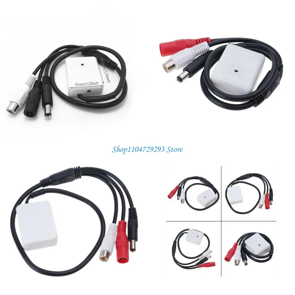 Y2GD Микрофоны для наблюдения Звуковые мониторы Широкий диапазон покрытия для систем безопасности
Y2GD Микрофоны для наблюдения Звуковые мониторы Широкий диапазон покрытия для систем безопасности