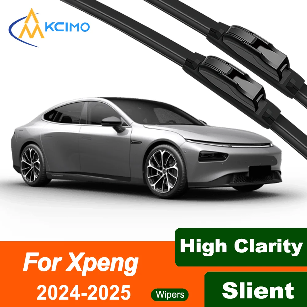 Silent Black Front Wiper Blades Set for Xpeng Xpeng P7+ F57 2024-2025 Auto Windscreen Windshield Window Wiper Accessories
Silent Black Front Wiper Blades Set for Xpeng Xpeng P7+ F57 2024-2025 Auto Windscreen Windshield Window Wiper Accessories