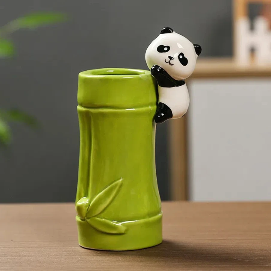 Cute Panda Pen Holder Large Capacity Multifunction Panda Ornament Stationery Display Cartoon Pencil Organizer
Cute Panda Pen Holder Large Capacity Multifunction Panda Ornament Stationery Display Cartoon Pencil Organizer