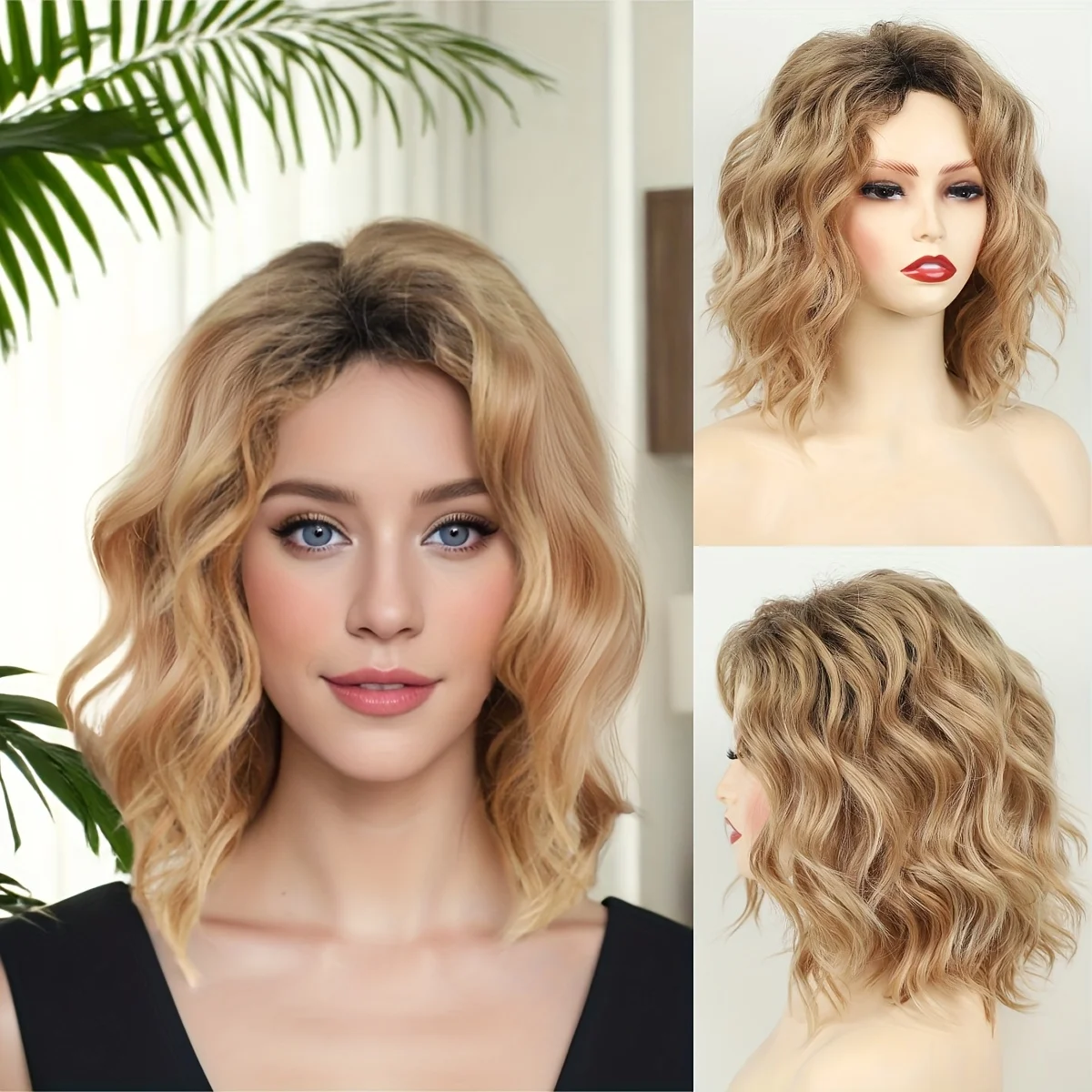 1 шт. женский парик из синтетического волокна, легкий и дышащий, простой в уходе, классический повседневный стиль, для ношения каждый день
1 шт. женский парик из синтетического волокна, легкий и дышащий, простой в уходе, классический повседневный стиль, для ношения каждый день