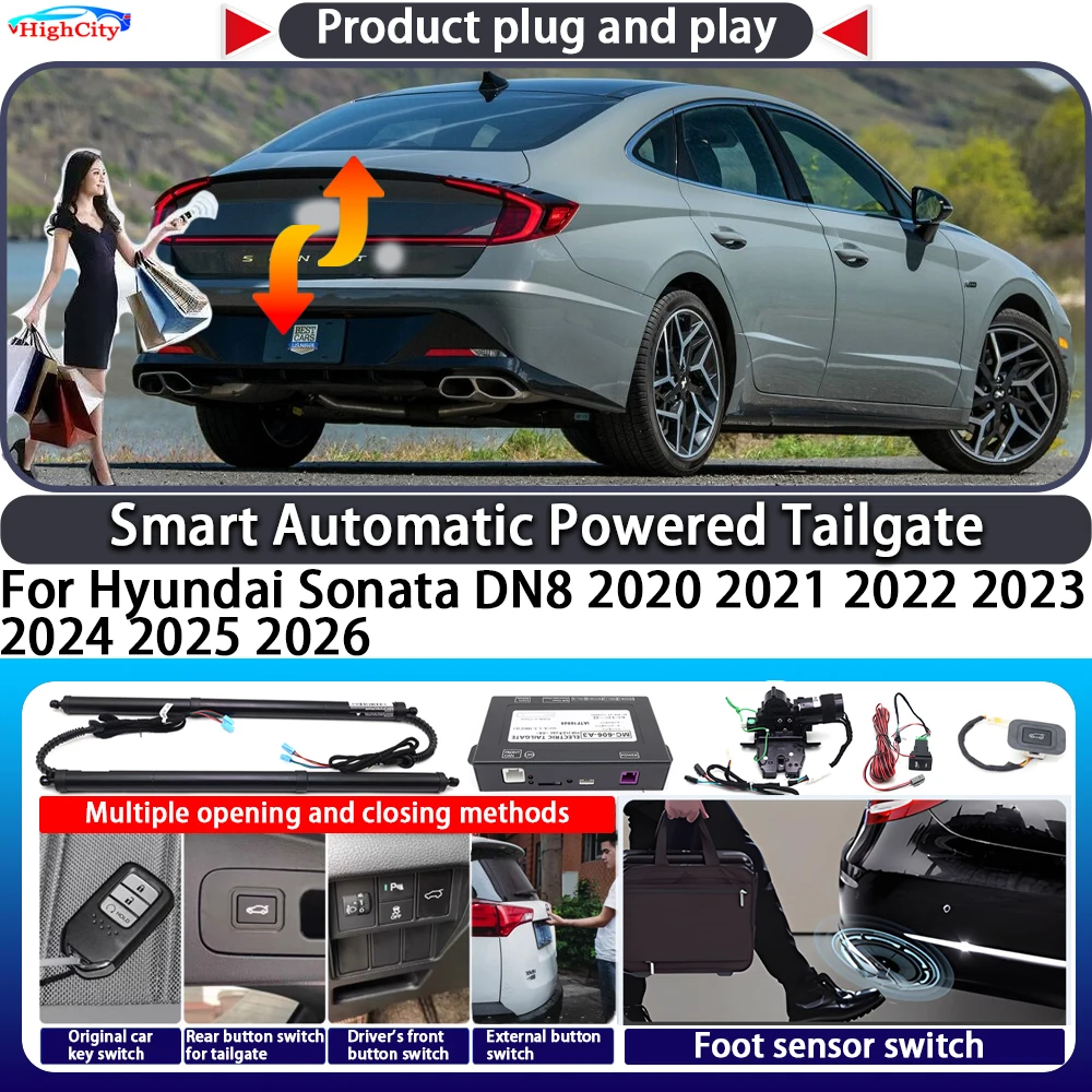 For Hyundai Sonata DN8 2020 2021 2022 2023 2024 2025 2026 Smart Automatic Powered Tailgate Key Trunk Lift Close Power Tailgate
For Hyundai Sonata DN8 2020 2021 2022 2023 2024 2025 2026 Smart Automatic Powered Tailgate Key Trunk Lift Close Power Tailgate