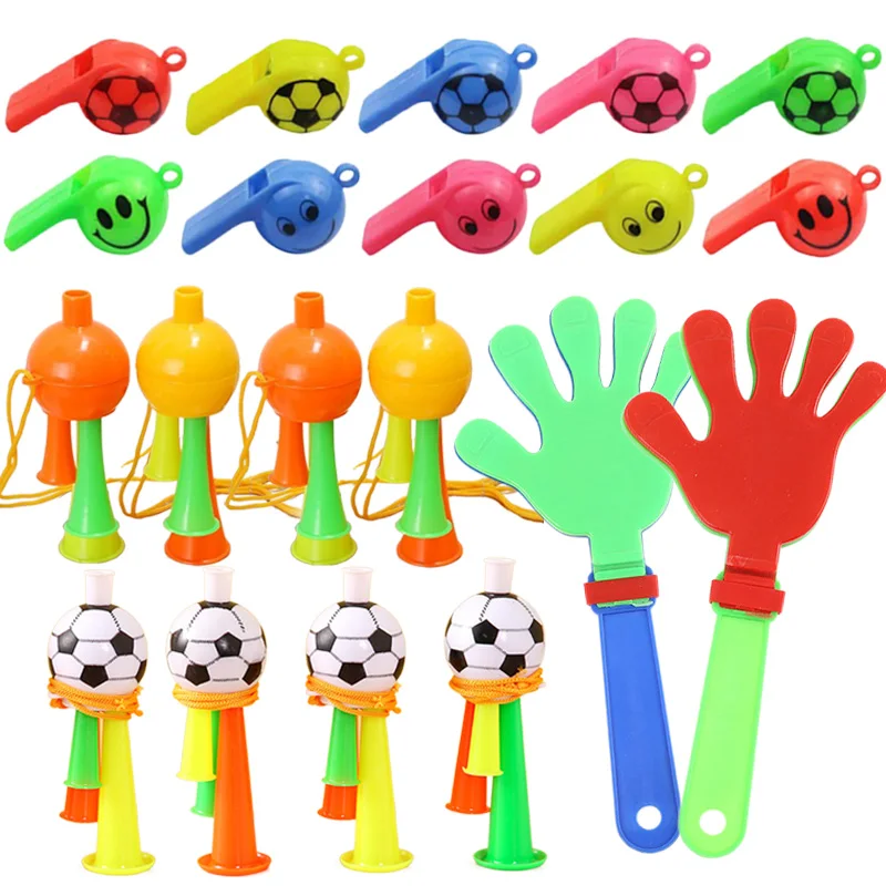 Воздушные рожки для болельщиков, пластиковый футбольный свисток, рог, пальма, спортивные соревнования, мячи, игры, реквизит для сбора мяча, детские игрушки TMZ
Воздушные рожки для болельщиков, пластиковый футбольный свисток, рог, пальма, спортивные соревнования, мячи, игры, реквизит для сбора мяча, детские игрушки TMZ