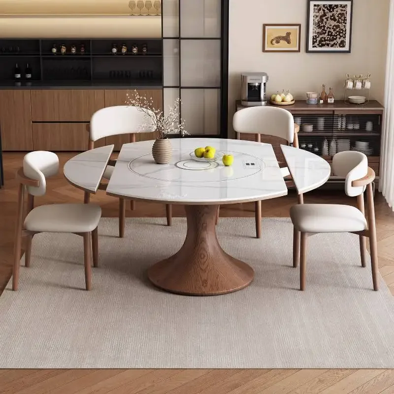 Minimalist Designer Dining Tables White Style Expandable Extending Dining Tables Modern Nordic Mesas Comedor Furniture For Home
Minimalist Designer Dining Tables White Style Expandable Extending Dining Tables Modern Nordic Mesas Comedor Furniture For Home