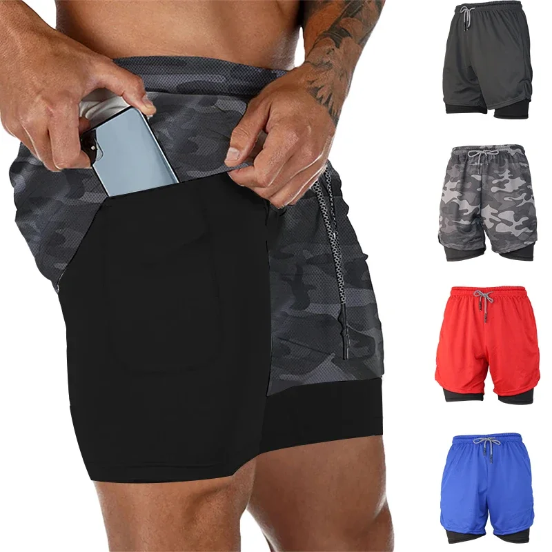 Men's Summer 2 - in - 1 Fitness Shorts - Black, Quick Dry for Gym Running and Outdoor Training
Men's Summer 2 - in - 1 Fitness Shorts - Black, Quick Dry for Gym Running and Outdoor Training