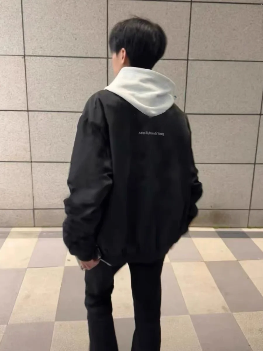 Повседневная мужская винтажная летная куртка Bla Vintage Flight Jaet, осень-зима 2022, верхняя одежда для бейсбола, свободная посадка из полиэстера, длинная молния C...
Повседневная мужская винтажная летная куртка Bla Vintage Flight Jaet, осень-зима 2022, верхняя одежда для бейсбола, свободная посадка из полиэстера, длинная молния C...