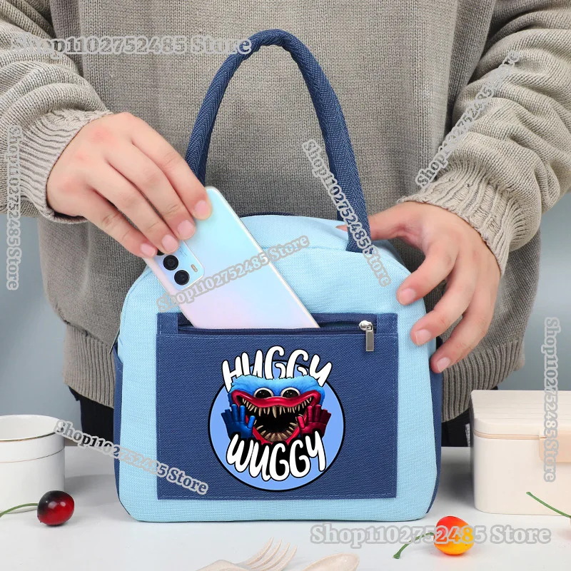 Game Anime Figure Poppy Playtime Lunch Bag Cartoon Huggy Wuggy Fresh-keeping Tote Handbag Nsulated Thick Tin Foil Food Box Gift
Game Anime Figure Poppy Playtime Lunch Bag Cartoon Huggy Wuggy Fresh-keeping Tote Handbag Nsulated Thick Tin Foil Food Box Gift