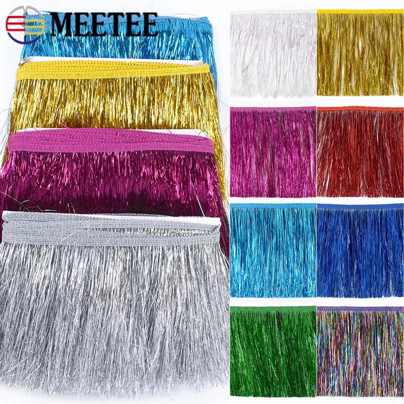 10M 10/15/20cm Shiny Brilliant Tassel Fringes Sewing Latin Dress Lace Trim Curtain Sofa Decor Fringe Tassels Crafts Materials
10M 10/15/20cm Shiny Brilliant Tassel Fringes Sewing Latin Dress Lace Trim Curtain Sofa Decor Fringe Tassels Crafts Materials