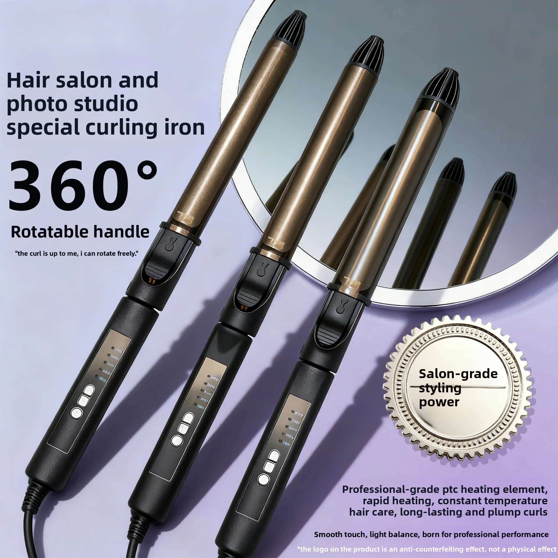 Professional Electric Curling Iron Large Wave Small Wool Roll Ultra-fine Curling Iron 32mm Large Roll
Professional Electric Curling Iron Large Wave Small Wool Roll Ultra-fine Curling Iron 32mm Large Roll