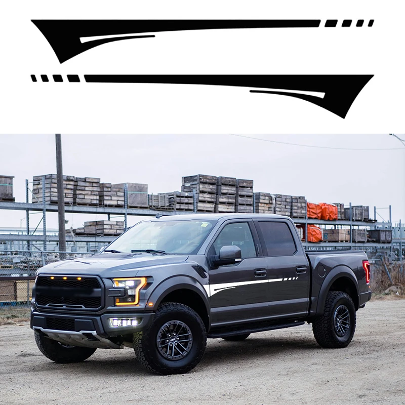 2Pcs Car Body Decal Sticker, SUV、OFF-Road Vehicle、Pickup Modification Sticker,Side Skirt Decoration Sticker
2Pcs Car Body Decal Sticker, SUV、OFF-Road Vehicle、Pickup Modification Sticker,Side Skirt Decoration Sticker