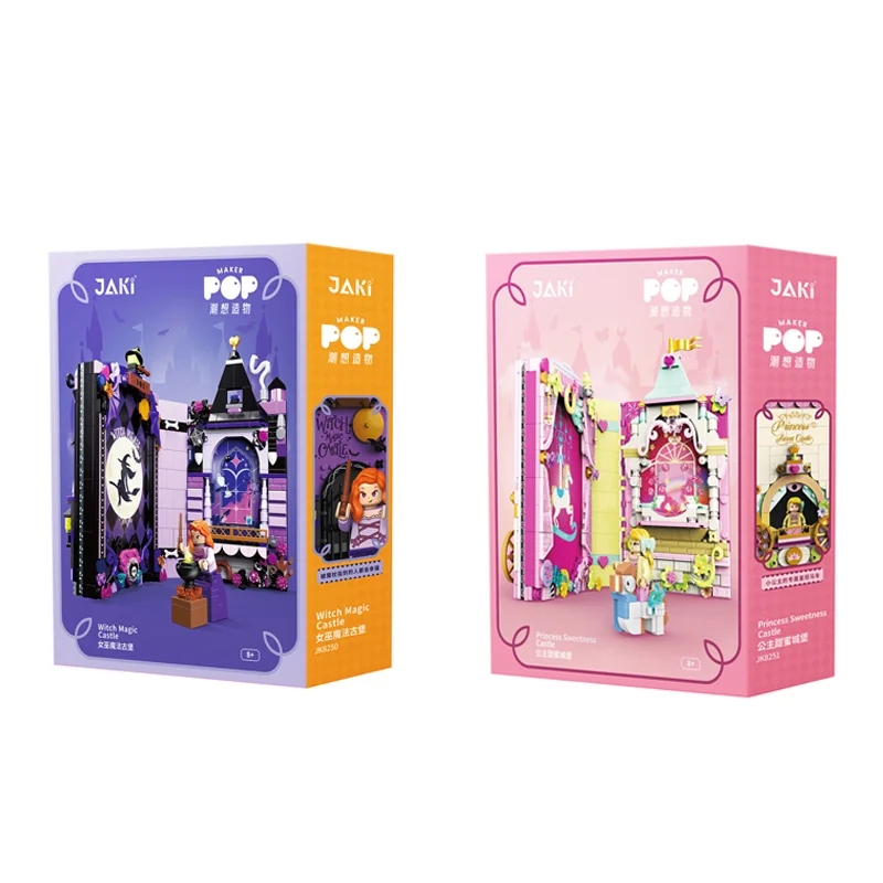 New JK8250 Fairy Tale 3D Book New Year Photo Frame Witch Princess Small Particle Building Blocks Creative Toy Girl Birthday Gift
New JK8250 Fairy Tale 3D Book New Year Photo Frame Witch Princess Small Particle Building Blocks Creative Toy Girl Birthday Gift