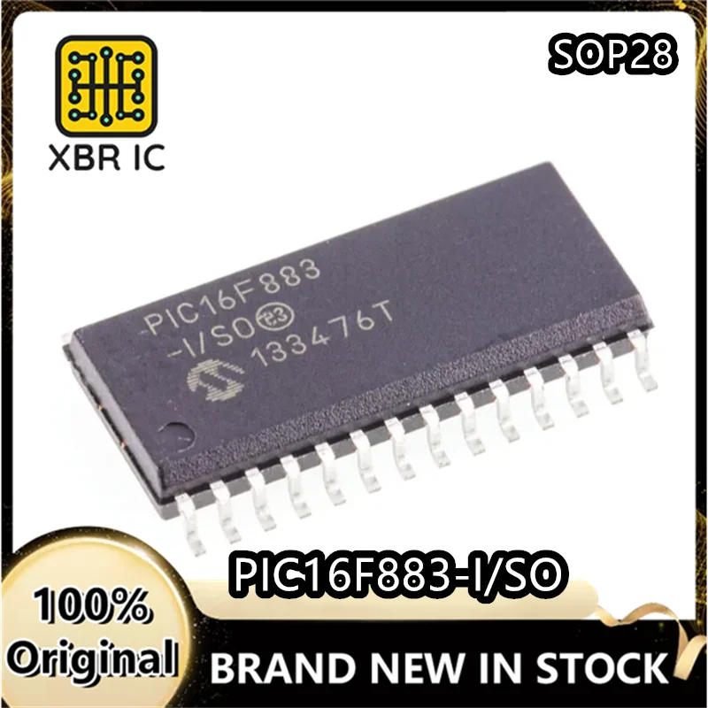 (10/30 pieces) PIC16F883-I/SO PIC16F883 SOIC-28 8-bit microcontroller IC microcontroller New original authentic spot
(10/30 pieces) PIC16F883-I/SO PIC16F883 SOIC-28 8-bit microcontroller IC microcontroller New original authentic spot