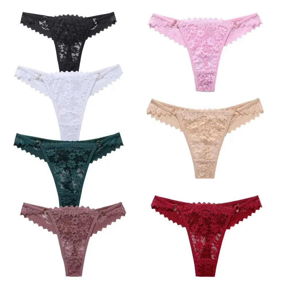 Sweet Fashion Floral Lace Seamless Panties Low Waist Bow Flower Underwear for Women Transparent Thong Mesh Lace Briefs Daily
Sweet Fashion Floral Lace Seamless Panties Low Waist Bow Flower Underwear for Women Transparent Thong Mesh Lace Briefs Daily