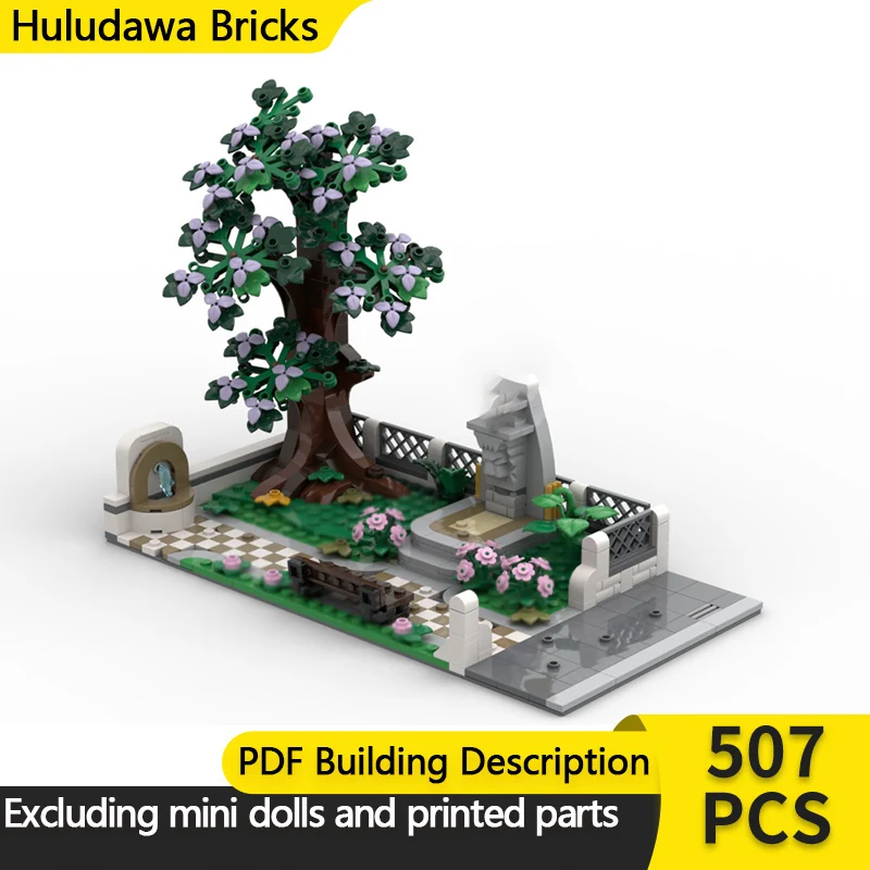 Модель City Street View MOC, строительные кирпичи, небольшой парк со статуей, модульная технология, детские праздничные подарки, сборка игрушек, костюм
Модель City Street View MOC, строительные кирпичи, небольшой парк со статуей, модульная технология, детские праздничные подарки, сборка игрушек, костюм