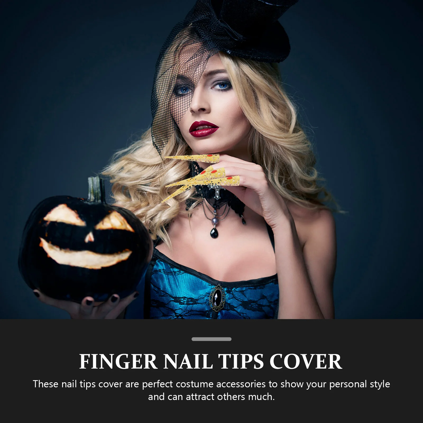 10 Pcs Nail Metal Nails The Ring Cosplay Finger Claws Ancient Queen Golden Alloy
10 Pcs Nail Metal Nails The Ring Cosplay Finger Claws Ancient Queen Golden Alloy