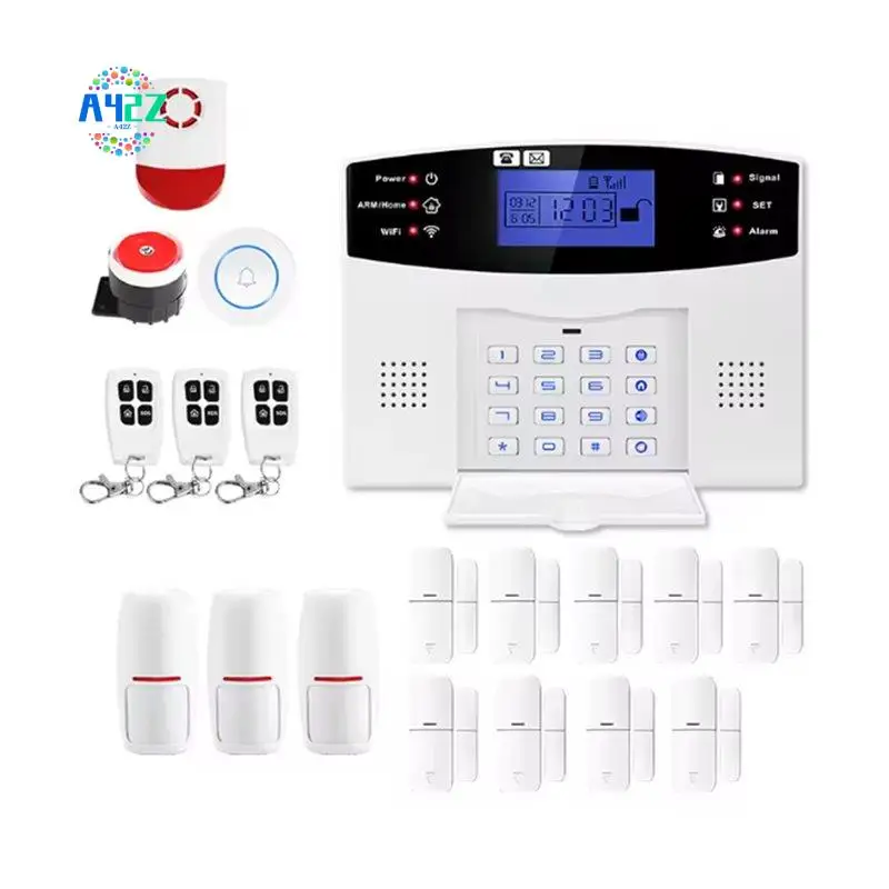 A42Z-Smart Tuya 4G+Wifi Home Security Alarm System Smart Life App Comprehensive Home Protection
A42Z-Smart Tuya 4G+Wifi Home Security Alarm System Smart Life App Comprehensive Home Protection