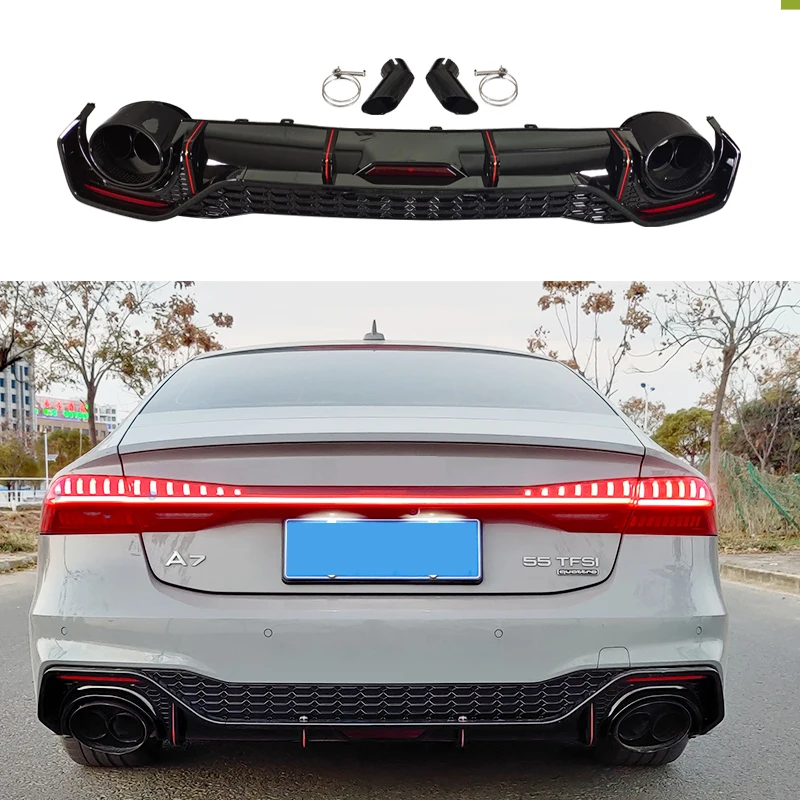STLF2019-2021Y RS7 Rear Bumper Diffuser for A7 Sport to RS7 Rear Bumper Rear Diffuser Lips Auto Body Systems
STLF2019-2021Y RS7 Rear Bumper Diffuser for A7 Sport to RS7 Rear Bumper Rear Diffuser Lips Auto Body Systems