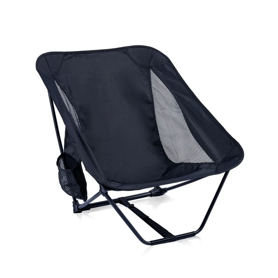 Сверхлегкое компактное складное кресло для кемпинга с боковым карманом и сумкой для переноски, черное
Сверхлегкое компактное складное кресло для кемпинга с боковым карманом и сумкой для переноски, черное