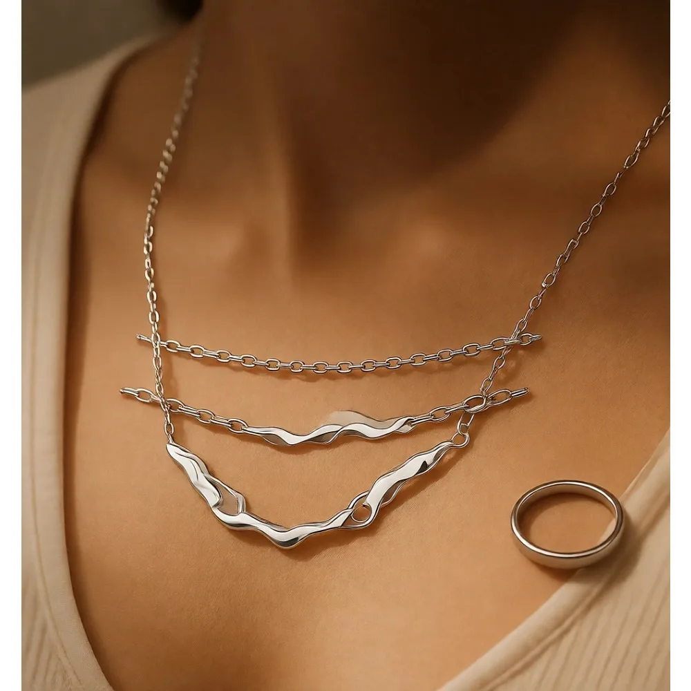 Серебряное колье-цепочка из стерлингового серебра, регулируемое, от 16 до 36 дюймов, изящное, для многослойного ношения, для женщин, сделано в Италии
Серебряное колье-цепочка из стерлингового серебра, регулируемое, от 16 до 36 дюймов, изящное, для многослойного ношения, для женщин, сделано в Италии