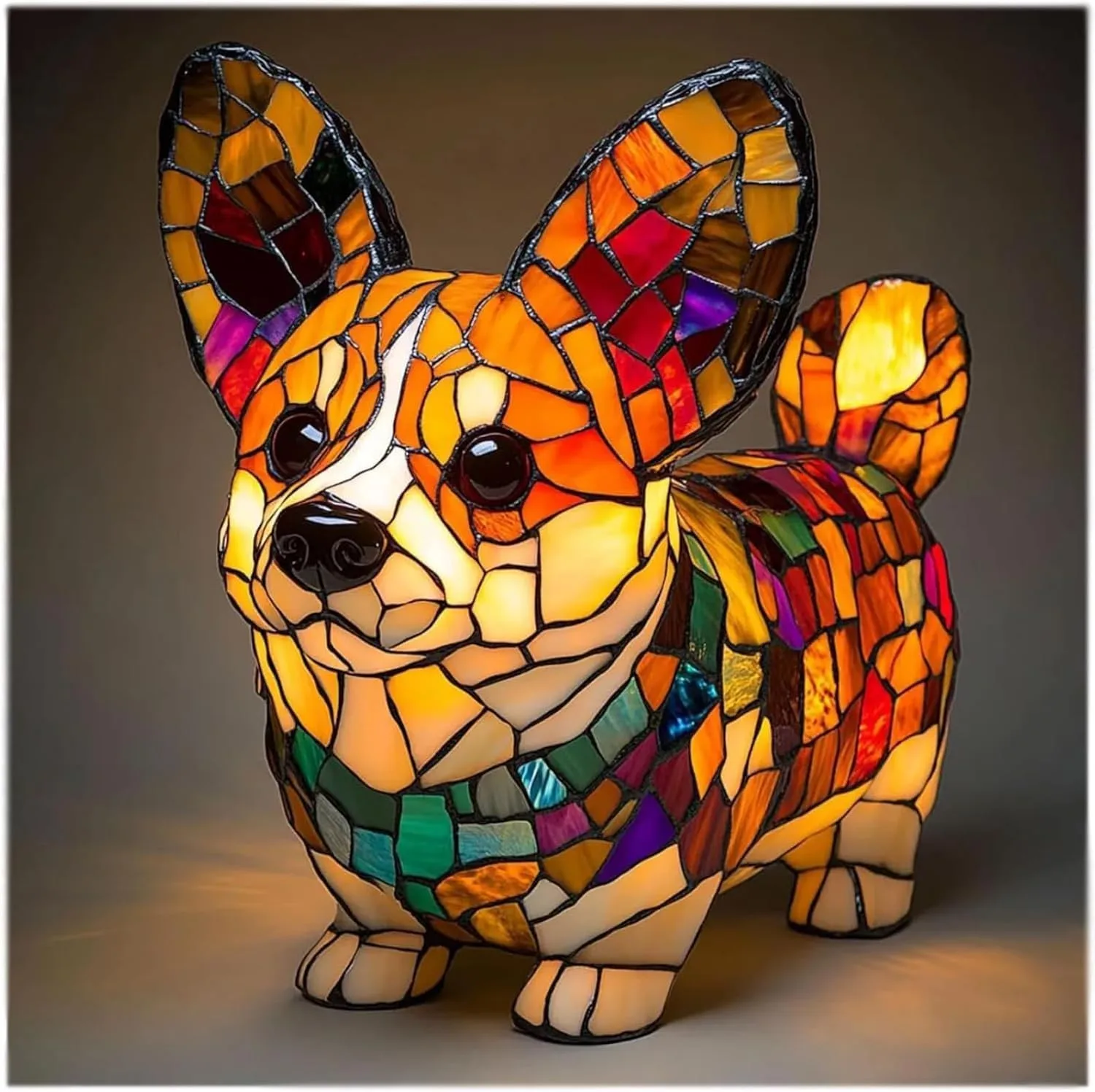 Led Table Lamp With A Color-blocking Puppy Sculpture Resin Decorative Lamps Usb Rechargeable Dog-themed Colorful Table Lamps
Led Table Lamp With A Color-blocking Puppy Sculpture Resin Decorative Lamps Usb Rechargeable Dog-themed Colorful Table Lamps