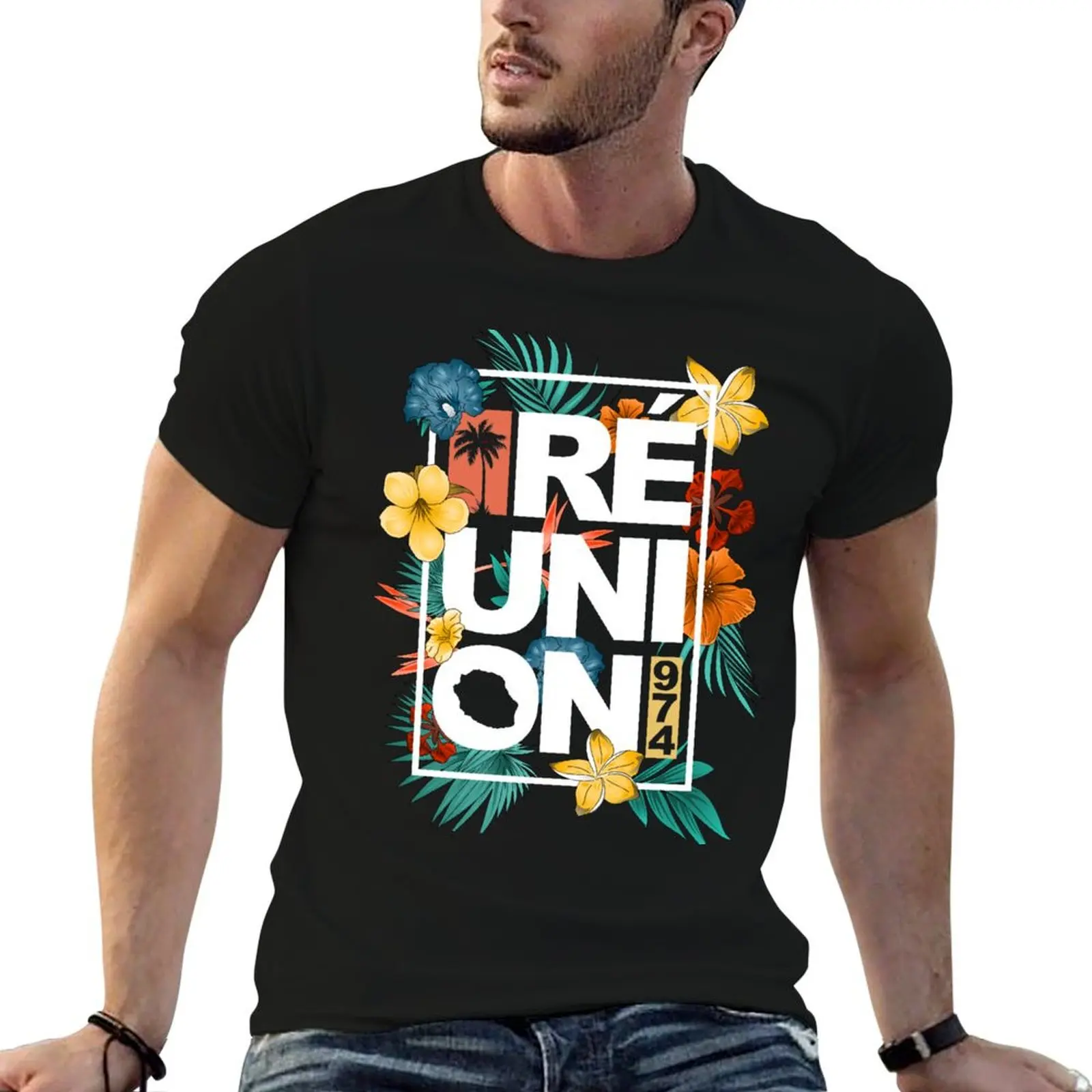 Runisland 974 - Flowers T-Shirt cotton t shirts high quality funny t shirts cotton t shirts for man cotton soft T-Shirt
Runisland 974 - Flowers T-Shirt cotton t shirts high quality funny t shirts cotton t shirts for man cotton soft T-Shirt