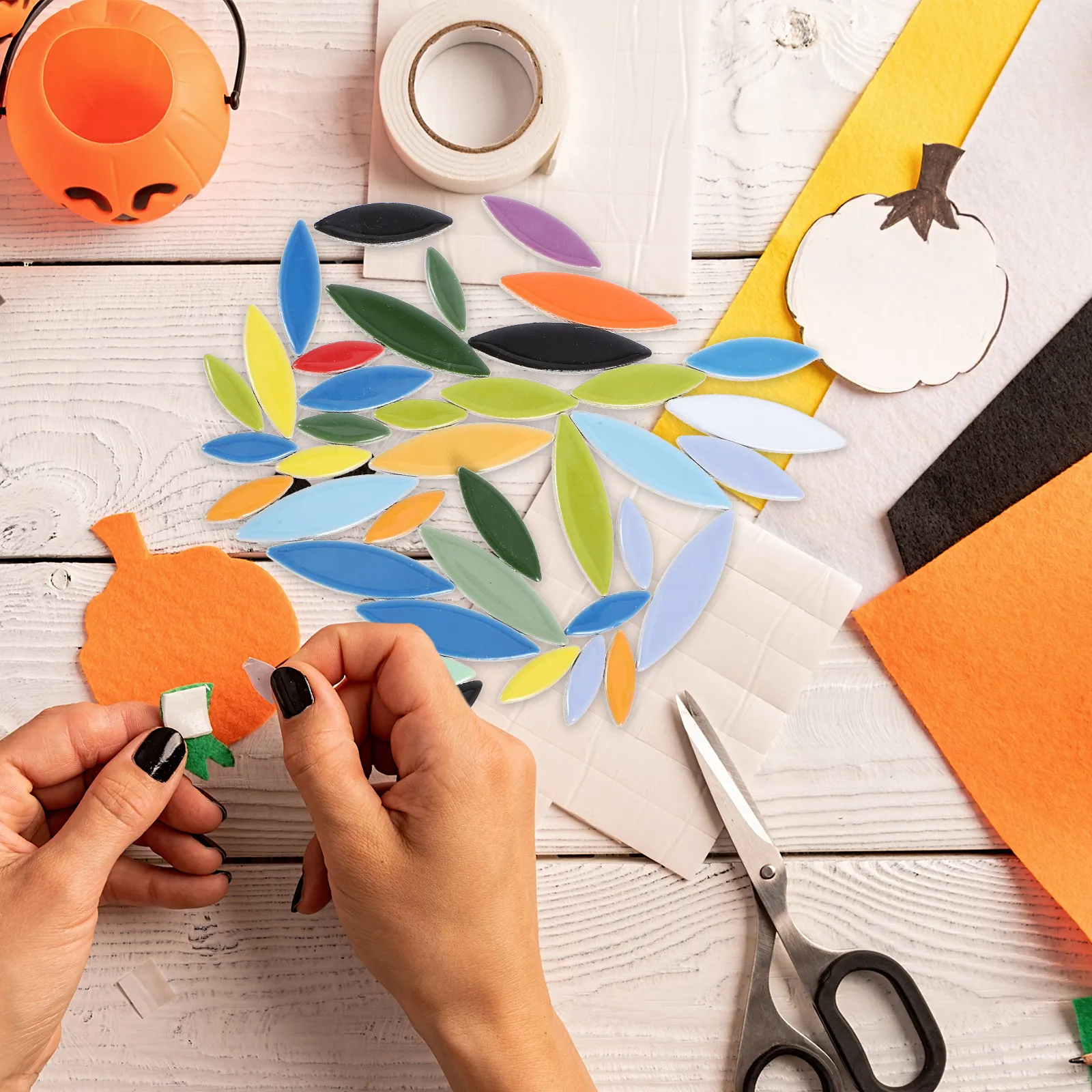 Colorful Leaf Petal Ceramic Tiles Unique Mosaic Pieces for Crafts DIY Projects Home Decor Art Supplies Tiles Bulk
Colorful Leaf Petal Ceramic Tiles Unique Mosaic Pieces for Crafts DIY Projects Home Decor Art Supplies Tiles Bulk