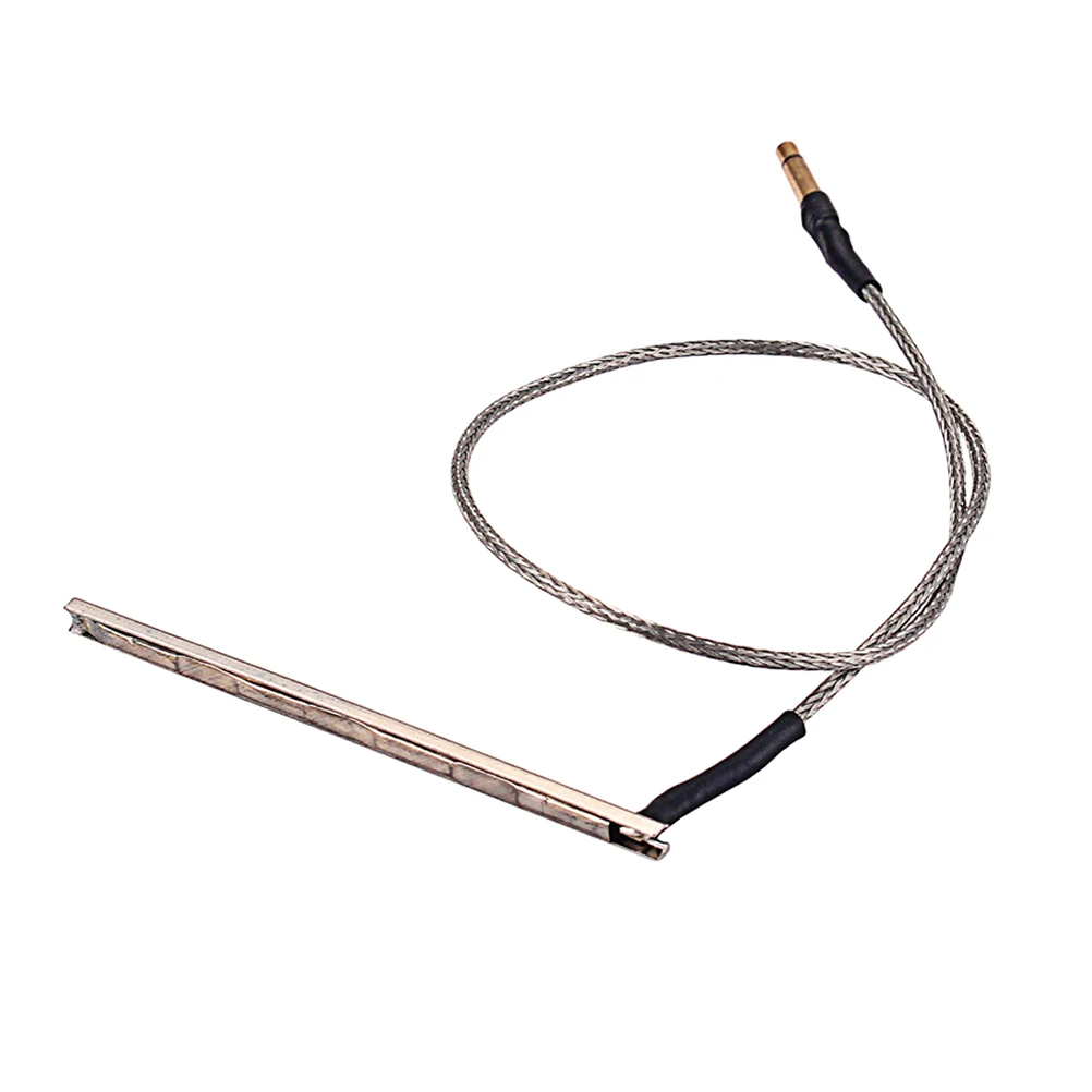 Piezo Pickup Rod for 4 String Guitar 57Mm Length Classical Bridge Pickup Replacement Accessory High Sensitivity Golden Plug