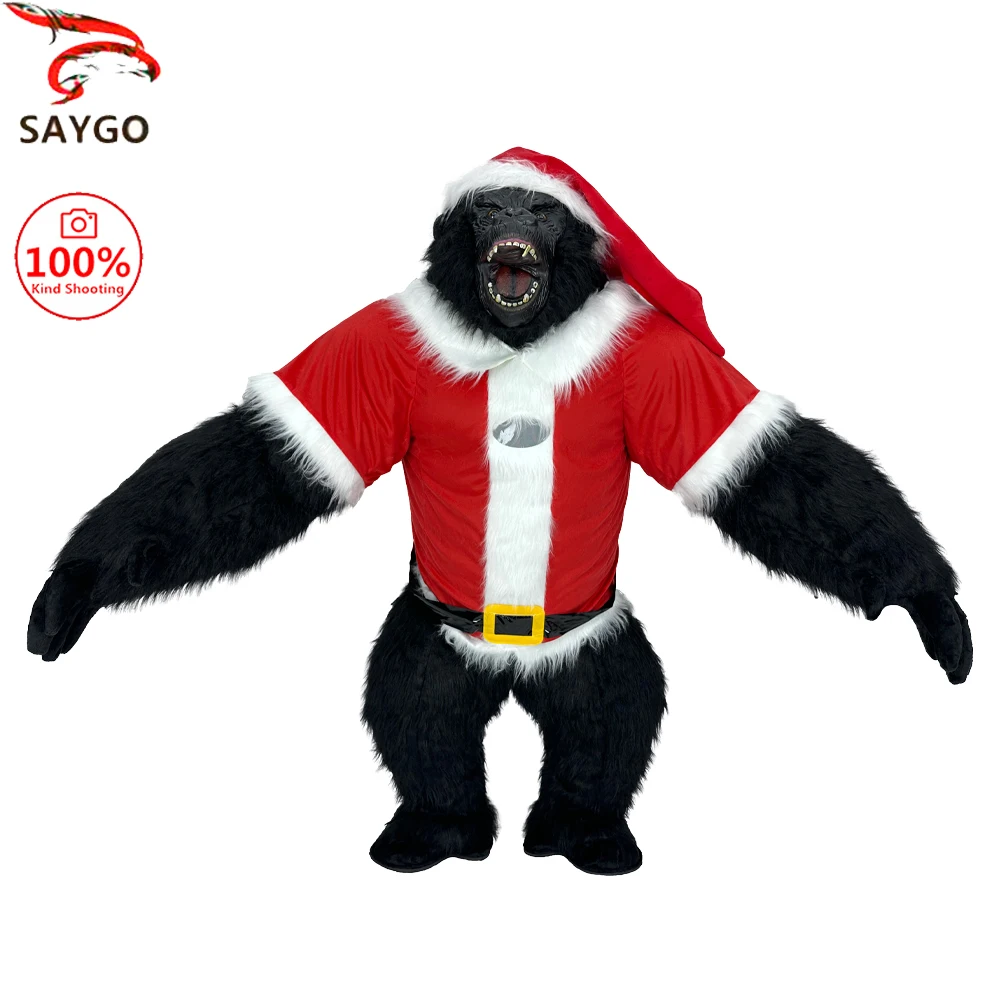 SAYGO Inflatable Christmas King Kong Costume Party Plush Dress Adult Character Cosplay Christmas Party Mascot Costume
SAYGO Inflatable Christmas King Kong Costume Party Plush Dress Adult Character Cosplay Christmas Party Mascot Costume