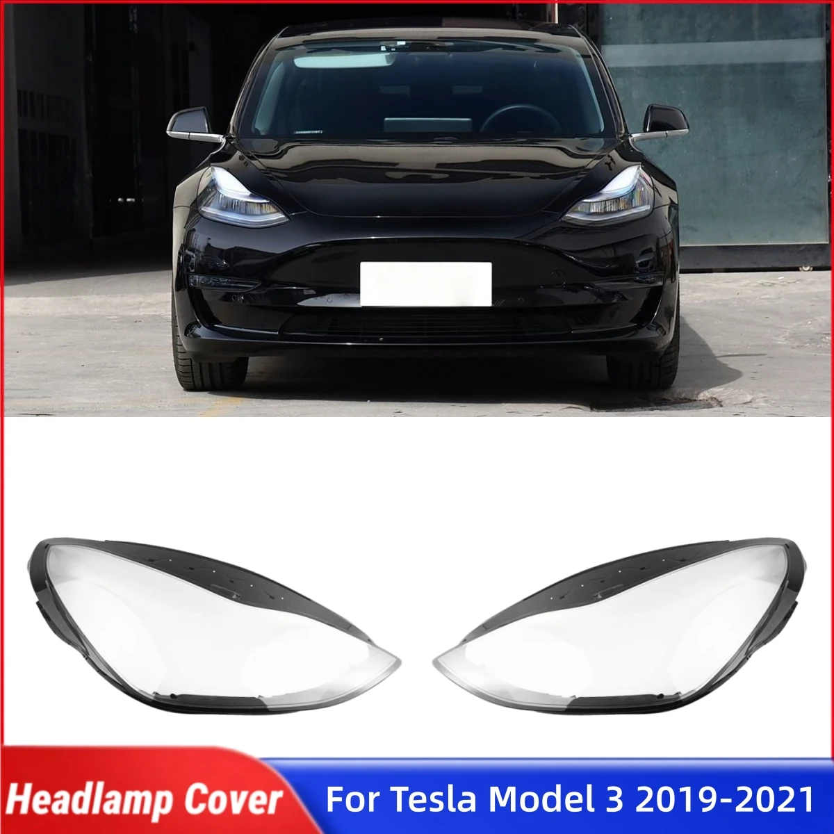 For Tesla Model 3 2019 2020 2021 Car Acccessories Lights Lens Shell Headlight Glass Car Front Headlight Lens Cover Lights Shell
For Tesla Model 3 2019 2020 2021 Car Acccessories Lights Lens Shell Headlight Glass Car Front Headlight Lens Cover Lights Shell