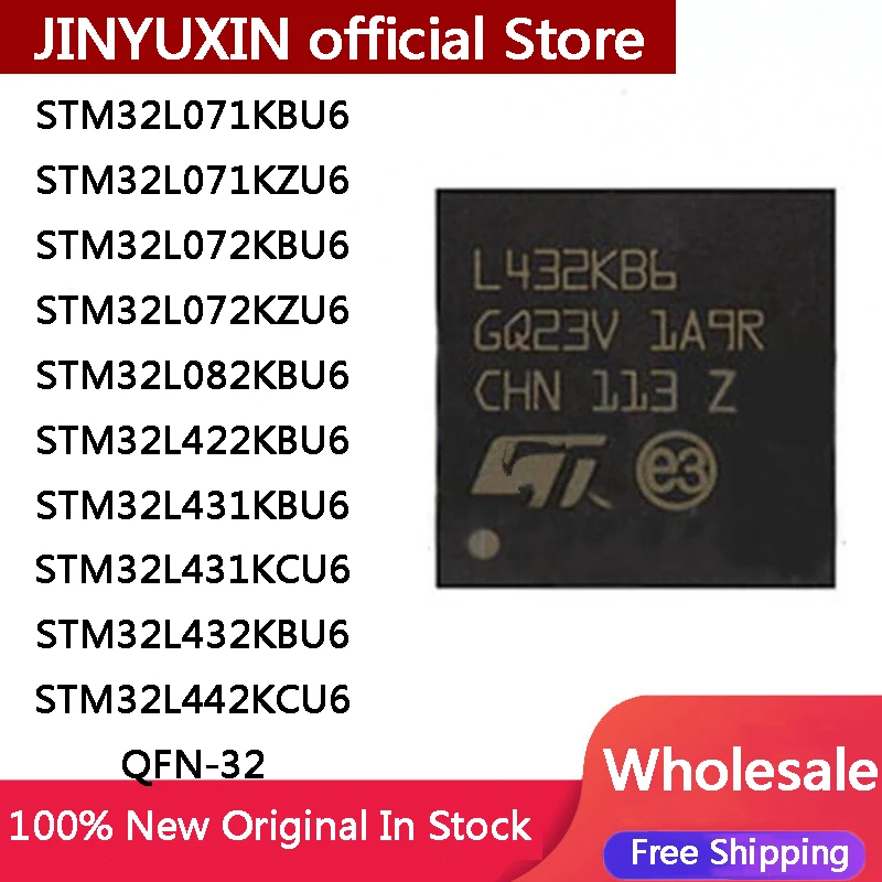 STM32L071KBU6 STM32L071KZU6 STM32L072 KBU6 KZU6 STM32L082KBU6 STM32L422KBU6 STM32L431 KBU6 KCU6 STM32L432KBU6 STM32L442KCU6
STM32L071KBU6 STM32L071KZU6 STM32L072 KBU6 KZU6 STM32L082KBU6 STM32L422KBU6 STM32L431 KBU6 KCU6 STM32L432KBU6 STM32L442KCU6