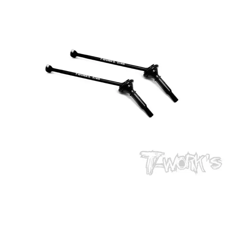 Original T works C-22X-4-R Steel Rear CVD Set 67mm ( For TLR 22X-4 ) 2pcs. Professional Rc part
Original T works C-22X-4-R Steel Rear CVD Set 67mm ( For TLR 22X-4 ) 2pcs. Professional Rc part
