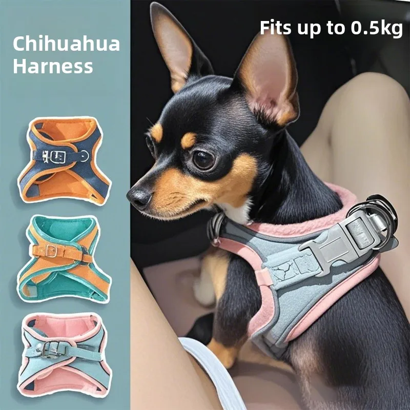 Puppy Leash Dog Walking Harness Vest Small Breed Dogs Super Tiny Body Puppies Leash Rope Pet Supplies Outdoor Travel
Puppy Leash Dog Walking Harness Vest Small Breed Dogs Super Tiny Body Puppies Leash Rope Pet Supplies Outdoor Travel