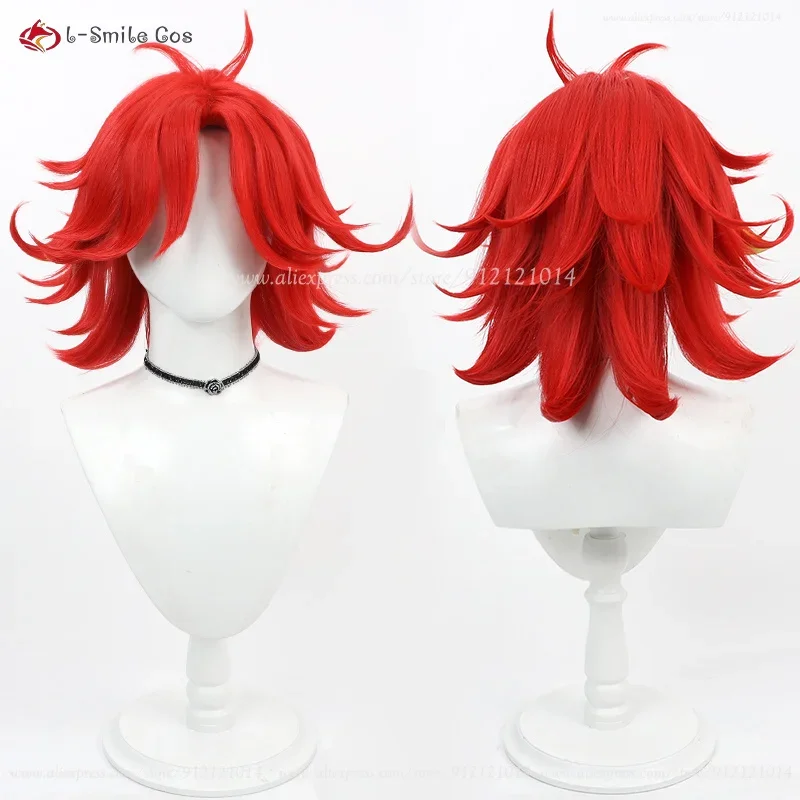 Anime Hotel Niffty Cosplay Wig Short Red Wigs Heat Resistant Synthetic Hair Halloween Party Wig Wig Cap
Anime Hotel Niffty Cosplay Wig Short Red Wigs Heat Resistant Synthetic Hair Halloween Party Wig Wig Cap
