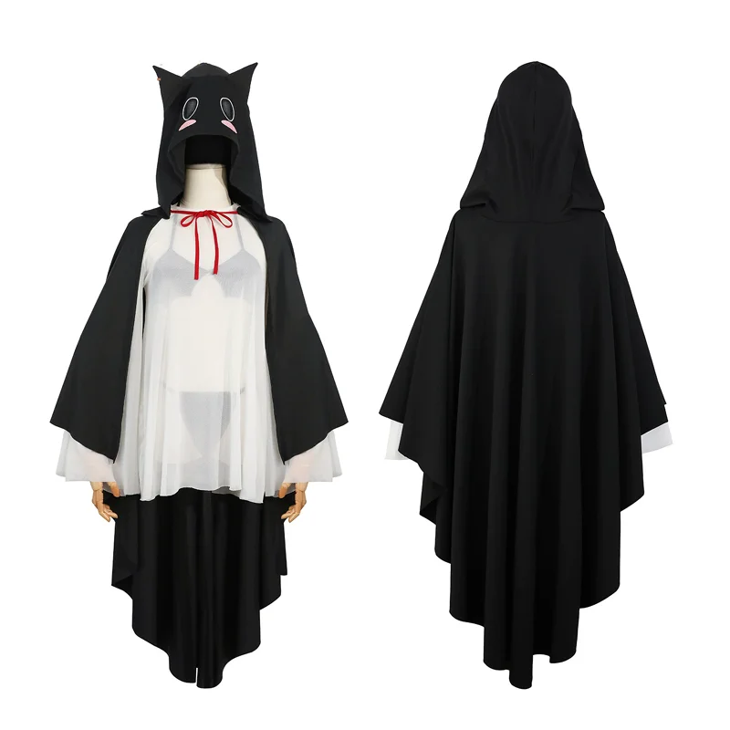 Erotic Sexy Witch Set Halloween Ghost Hooded Cloak Uniform See-Through Dress Outfits Cosplay Costume Nightwear Lingerie
Erotic Sexy Witch Set Halloween Ghost Hooded Cloak Uniform See-Through Dress Outfits Cosplay Costume Nightwear Lingerie
