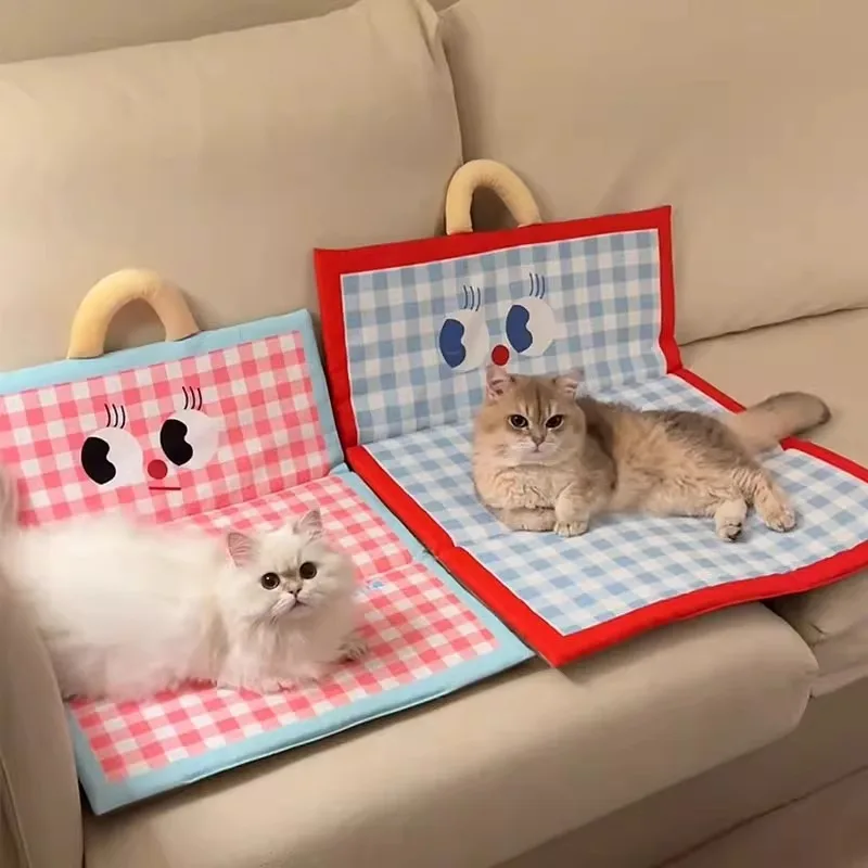 Dog Cooling Mat Plaid Large Summer Pet Cold Bed for Small Big Dogs Cat Durable Blanket Sofa Cat Ice Pad Blanket Pet Supplier
Dog Cooling Mat Plaid Large Summer Pet Cold Bed for Small Big Dogs Cat Durable Blanket Sofa Cat Ice Pad Blanket Pet Supplier