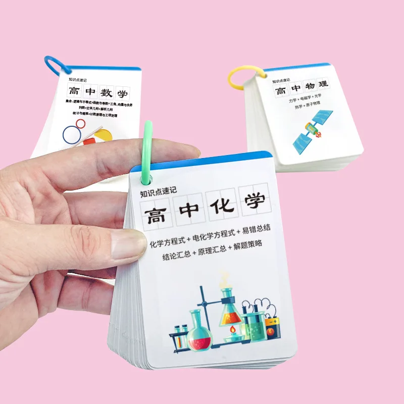High School Mathematics, Physics, Chemistry Formula Card, Comprehensive Summary of Key Knowledge Points, Memory Card Shorthand
High School Mathematics, Physics, Chemistry Formula Card, Comprehensive Summary of Key Knowledge Points, Memory Card Shorthand