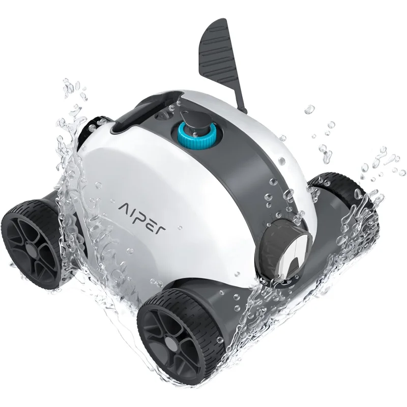 AIPER Cordless Robotic Pool Cleaner, Cordless Pool Vacuum Robot with Dual-Drive Motors, Self-Parking Technology
AIPER Cordless Robotic Pool Cleaner, Cordless Pool Vacuum Robot with Dual-Drive Motors, Self-Parking Technology
