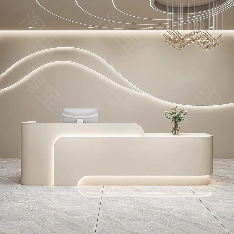 Salon Beauty Reception Desks Modern Simple Curved Display Reception Desks Aesthetic Long Mostrador De Tienda Trendy Furniture
Salon Beauty Reception Desks Modern Simple Curved Display Reception Desks Aesthetic Long Mostrador De Tienda Trendy Furniture