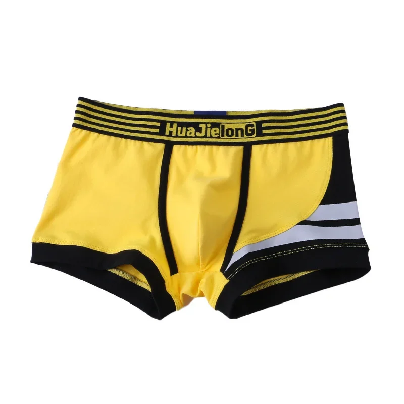 Men's Bulge Boxy Underwear Cotton Boxer Briefs Sporty Color Block Breathable Comfortable Underwear for Youth Fashion Daily Wear
Men's Bulge Boxy Underwear Cotton Boxer Briefs Sporty Color Block Breathable Comfortable Underwear for Youth Fashion Daily Wear