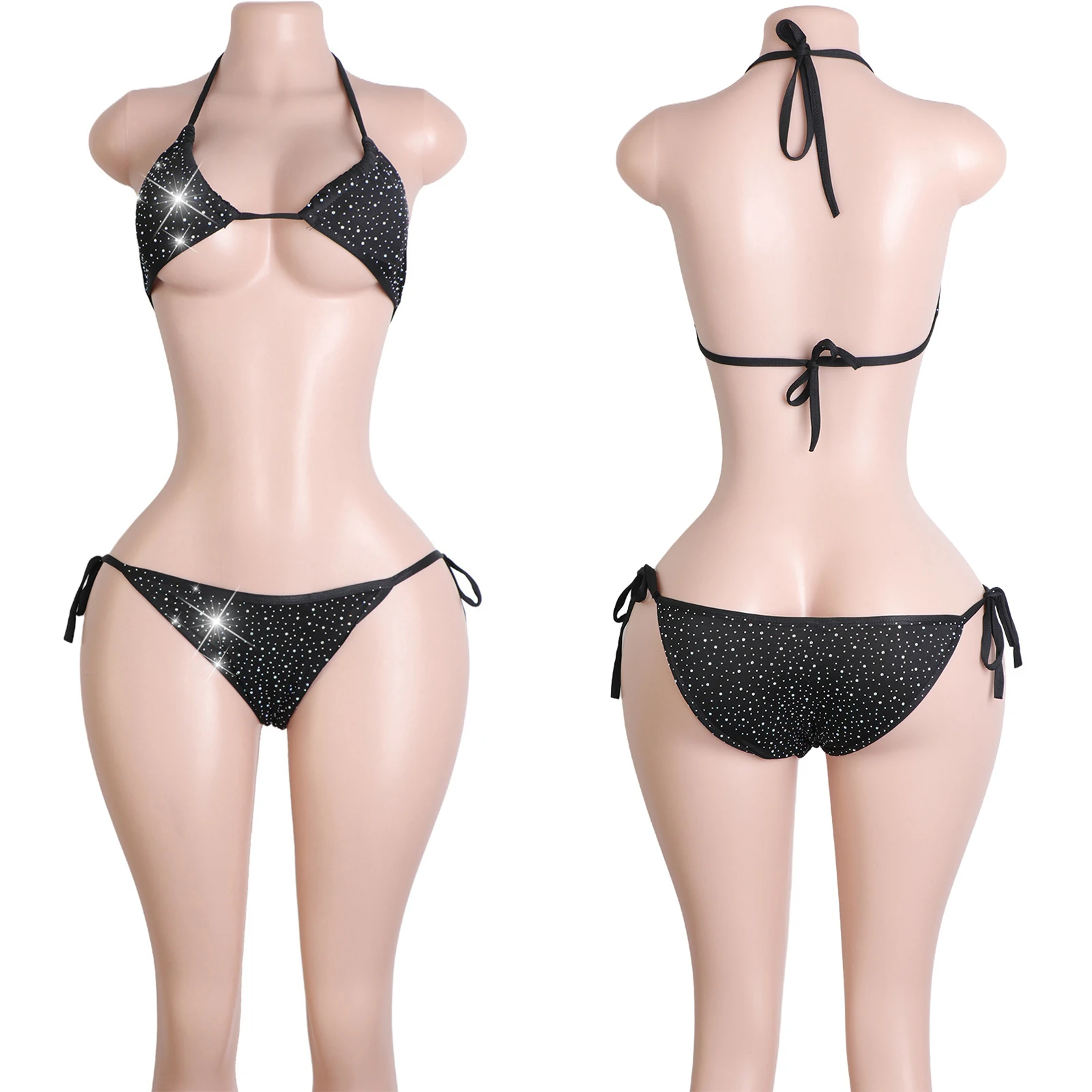 Wholesale Bikini Bra Sling Shots Set Exotic Clubwear Shiny Stripper Costume Performance Wear Mesh Outfit Nightclub Apparel
Wholesale Bikini Bra Sling Shots Set Exotic Clubwear Shiny Stripper Costume Performance Wear Mesh Outfit Nightclub Apparel