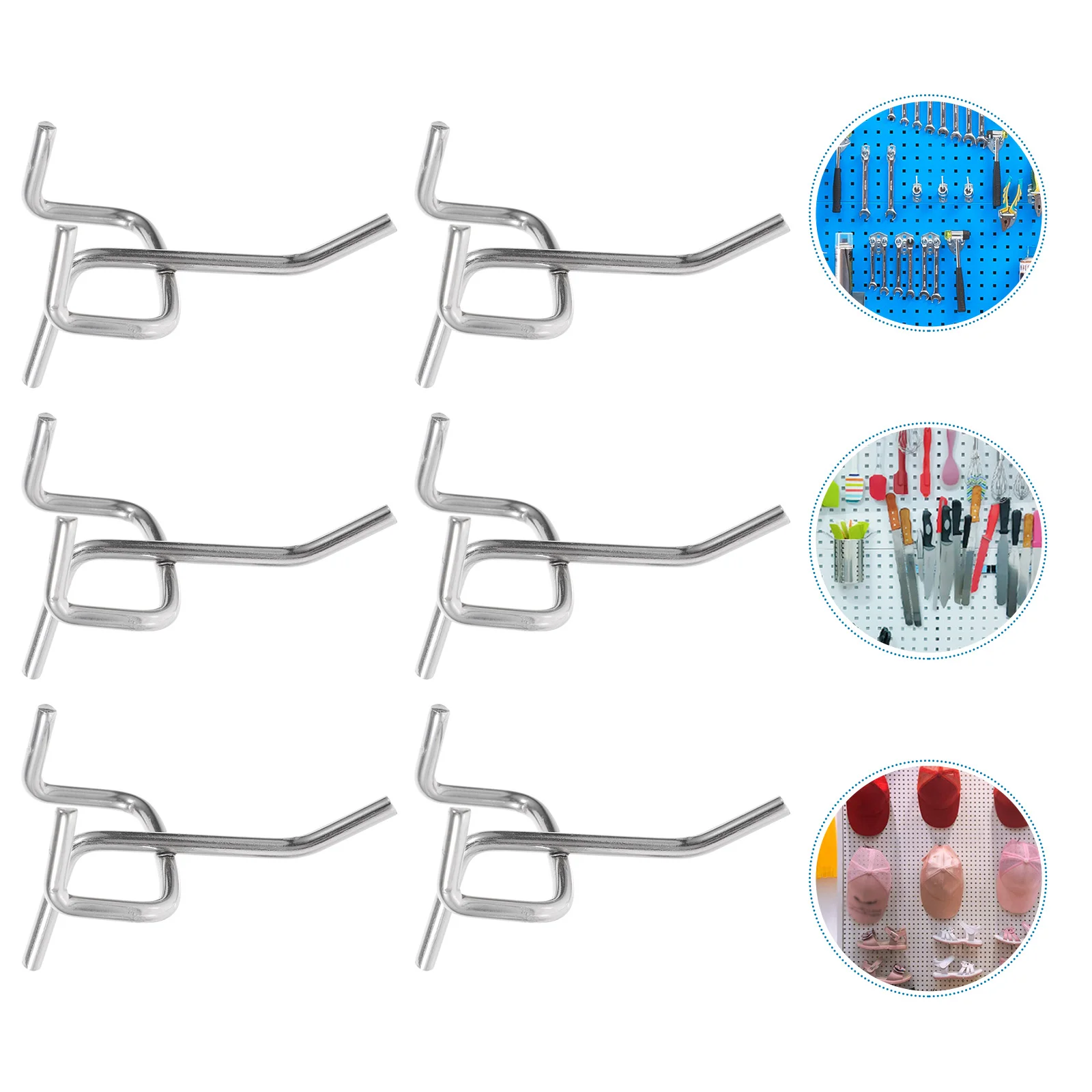 50 Pcs Peg Board Hook Pegboard Hanger for Garage Metal Home Hooks Hangers Accessories Iron
50 Pcs Peg Board Hook Pegboard Hanger for Garage Metal Home Hooks Hangers Accessories Iron