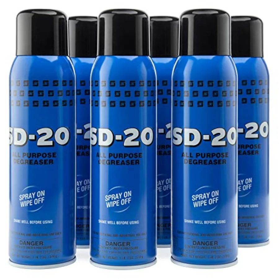 SD-20 All Purpose Degreaser - 6 Pack
SD-20 All Purpose Degreaser - 6 Pack