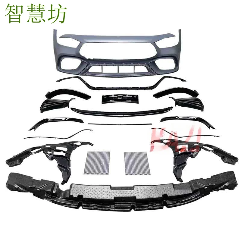Suitable for Mercedes-Benz AMG GT50 GT53 modification to AM-G GT63 wide-body kit, front bumper, rear bumper, rear lip, and exhau
Suitable for Mercedes-Benz AMG GT50 GT53 modification to AM-G GT63 wide-body kit, front bumper, rear bumper, rear lip, and exhau